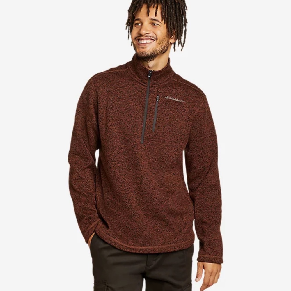 Eddie Bauer Half Zipper Sweater